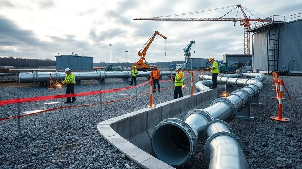 Gas & Oil Pipe Ducting & Installation in Medway