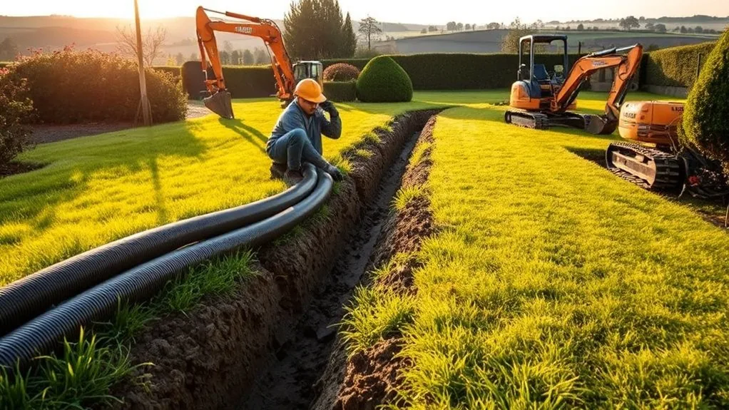 Irrigation Pipe Installation in Medway | Gardens, Grounds & Land