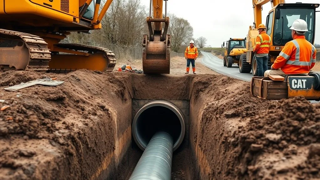 Pipe Ramming in Medway | Driving Pipes Under Roads, Walls & Buildings
