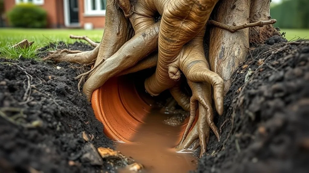 Tree Root Damage in Drains | Detection & Removal in Medway